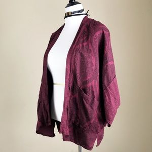 American Eagle Boho  Floral Kimono